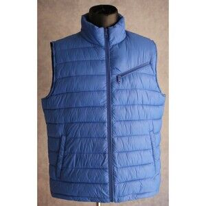 Cole Haan Signature Series Men's Puffer Vest Size Large Blue